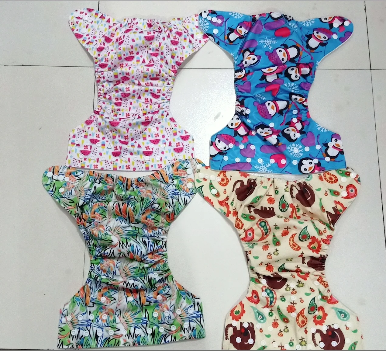 2021 new coming Naughty baby Sweet Newborn Baby Reusable Washable Printed Cloth Diaper for Girls boys 30sets FREE SHIPPING