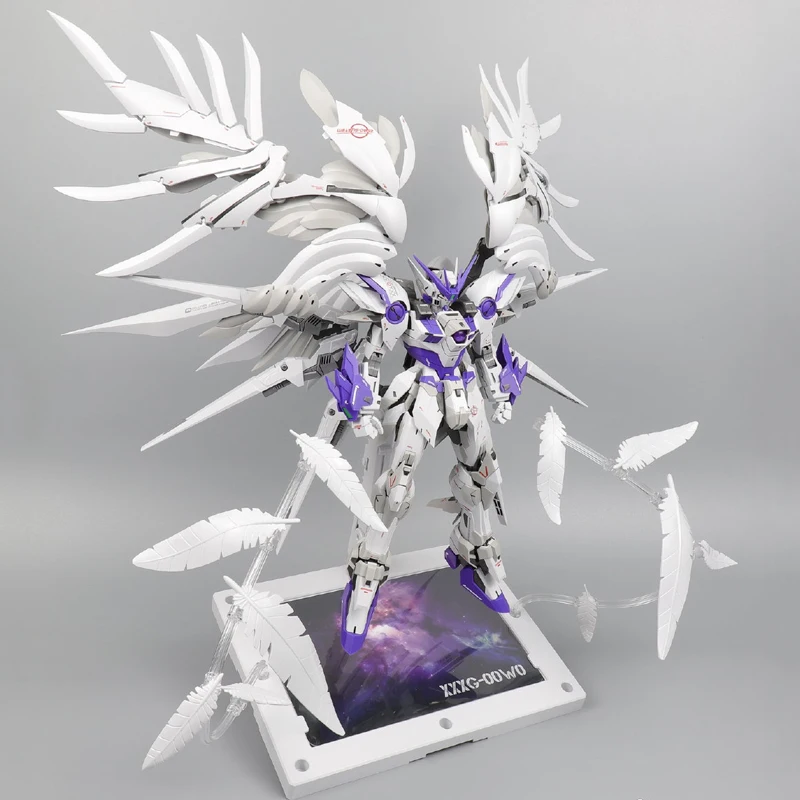 

Super Nova MG Violet W-Gundam Zero Custom Model Kit Action Figure Assembly Toy Gift Water Sticker