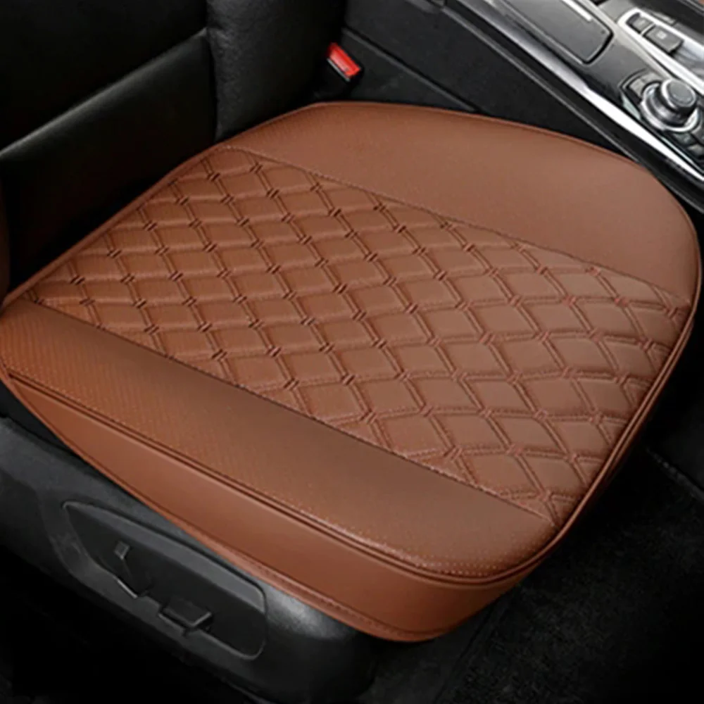 

2 Цвет 1 шт. универсальный чехол для автомобильных сидений кожаный Авто Передняя крышка переднего сиденья подушки для сиденья, автомобильны...