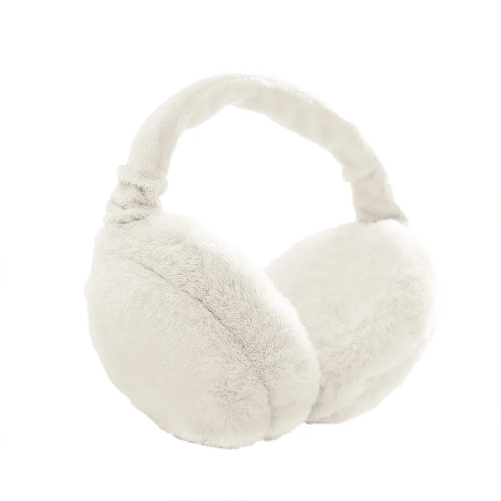 Складные зимние наушники из искусственного меха для женщин 2020 | Аксессуары