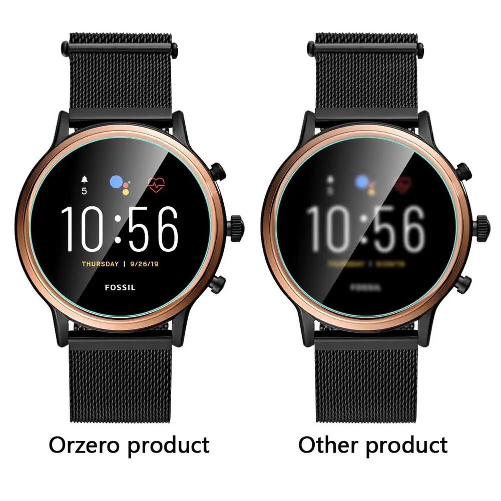 3 шт закаленная пленка для Fossil Gen5 Julianna HR/SLOAN HR Gen4/Gen5 Carlyle закаленное стекло защиты