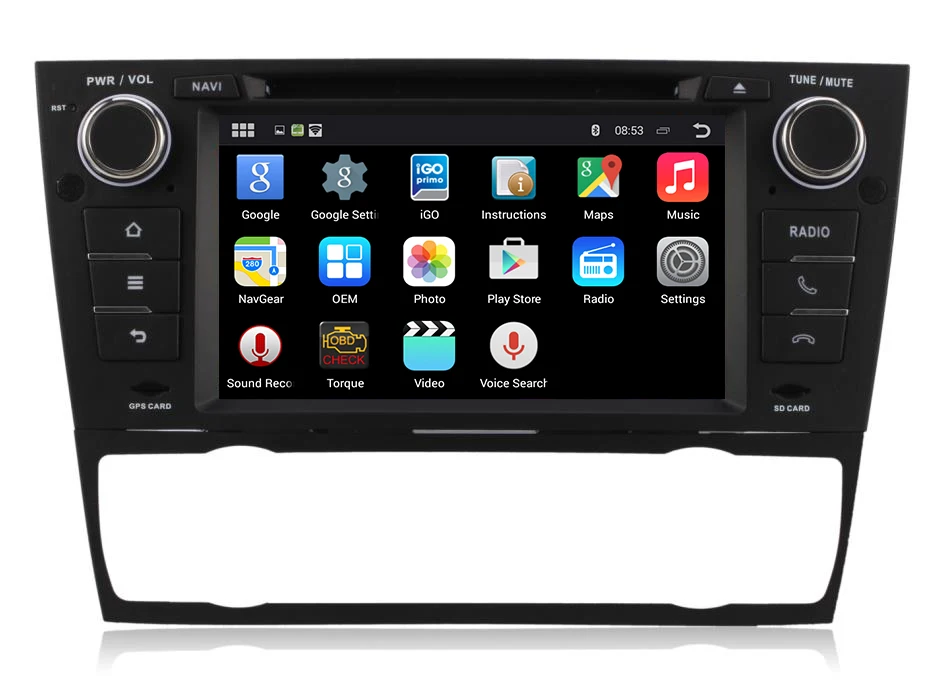 RK3188 четырехъядерный 2 Din Авто радио ПК Android 5.1.1 автомобильный DVD головное