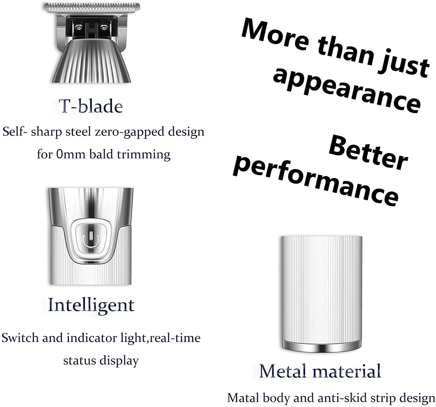 

Original Kemei Professional Cordless Barber Hair Trimmer For Men Rechargeable Beard Trimmer Electric Hair Clipper Machine