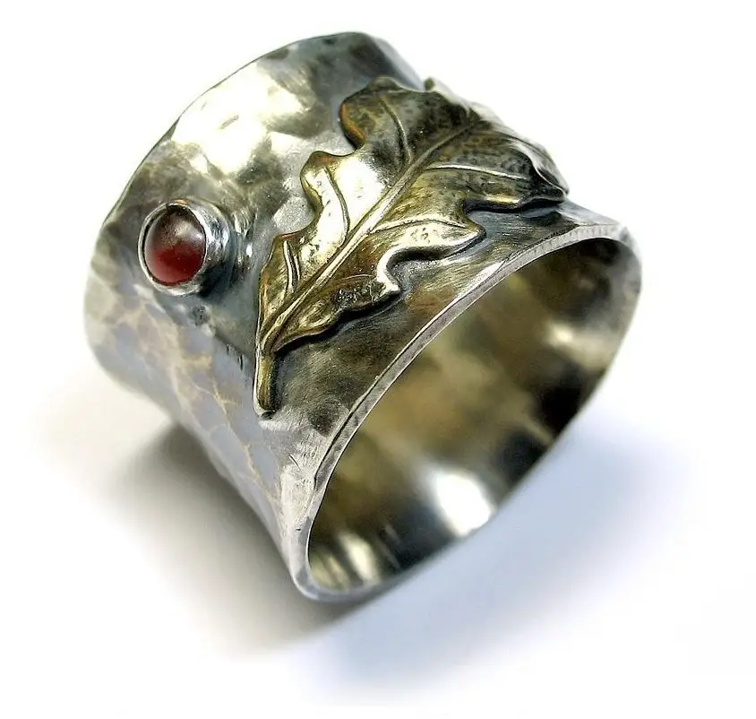 Boho перо вырезка широкий кольца для женщин с рисунком стрекозы лист ювелирные