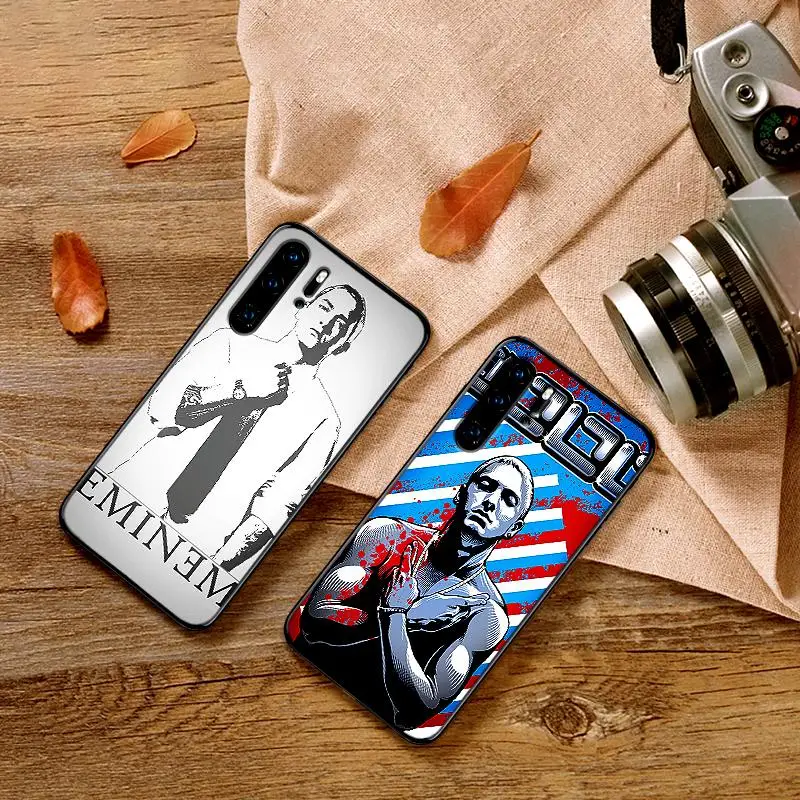 Эминем американский поп арт для Huawei Honor 6a 7A 3GB Pro 7X 8X 9X 8 9 10 Lite Note View 20 силиконовый