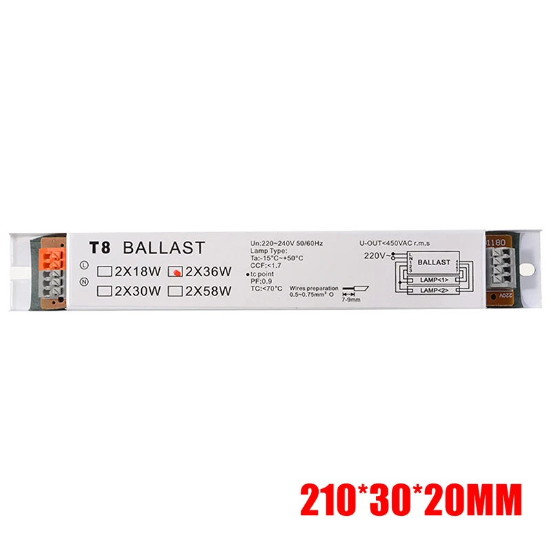 Электронный балласт 120 В Универсальный светильник балласты T8 электрический