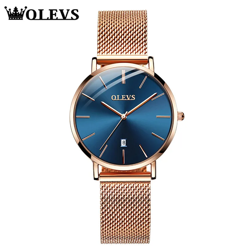 

Женские наручные кварцевые часы OLEVS, женские модные повседневные Роскошные брендовые водонепроницаемые наручные часы, классические женски...