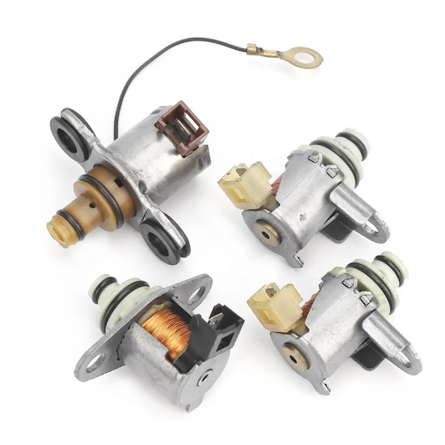 4Pcs Transmission Solenoid Block Control Unit Module Fit for Chevrolet Spark 2003-2016 JF405E car accesories Car Valve | Автомобили и