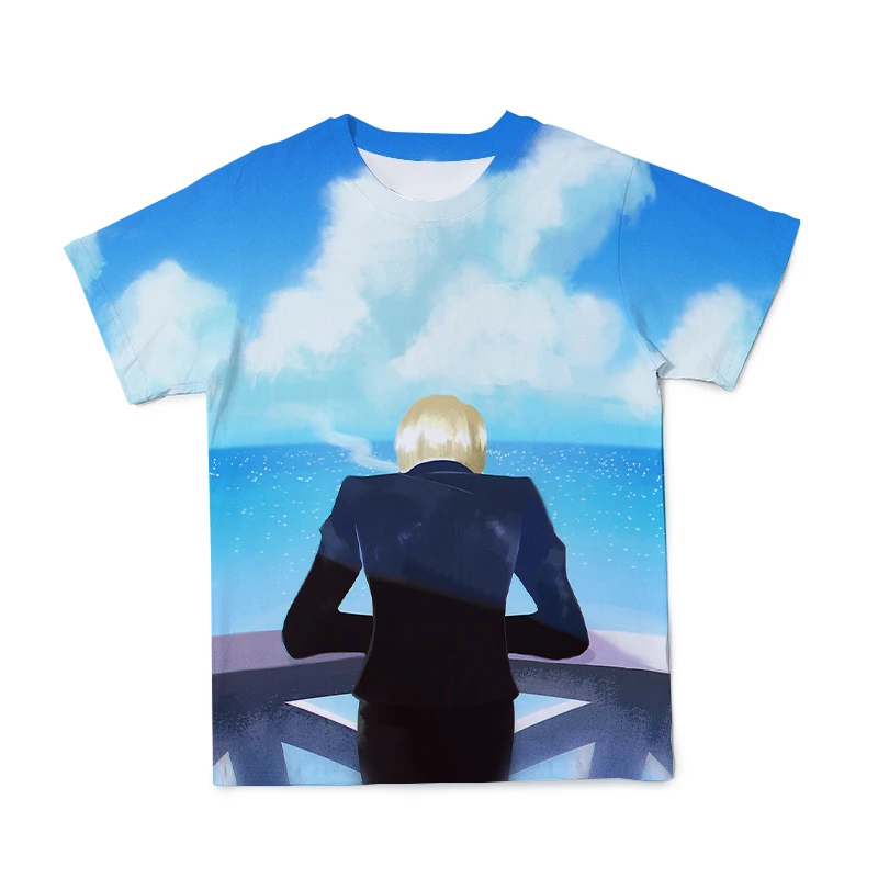 

2021 Summer New Style 3D Men's One-Piece T-Shirt Clothing Anime Cartoon Characters Comfortable O-Neck T-Shirt Large Size 110-6XL