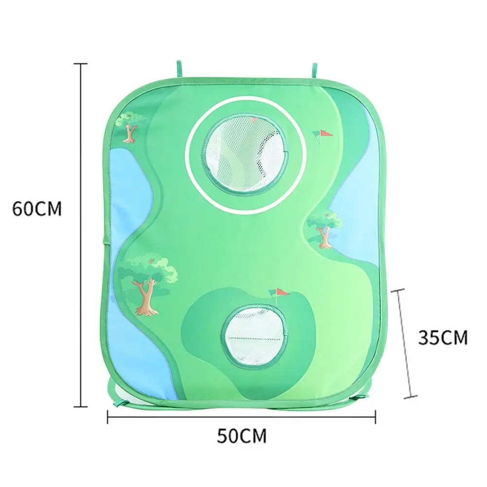 

Golf Cornhole Game Detachable Swing Practice Golf Chipping Net Training Aid For Indoor Outdoor Playing Putt Target For Child
