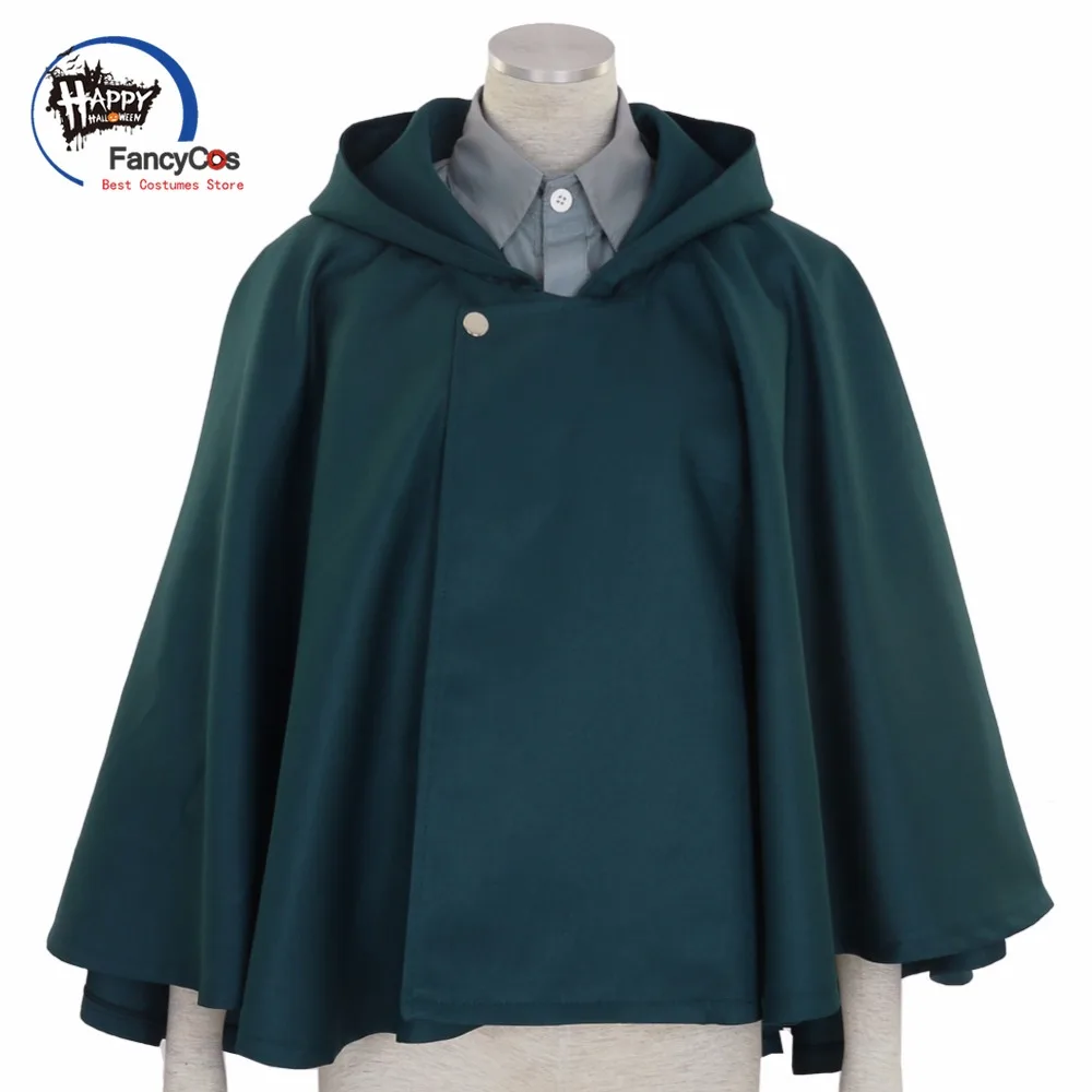 Костюм для косплея из аниме Атака Титанов голубая накидка телесериала |