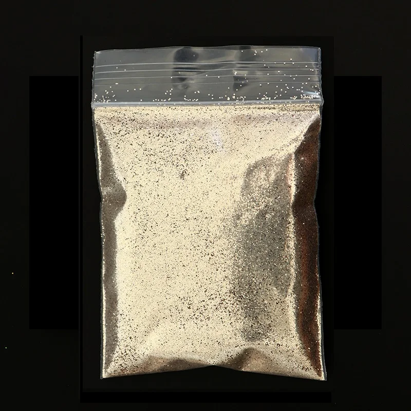 Блестящий Порошок для ногтей цвета розового золота 10 г размер 0 2 мм блестящие