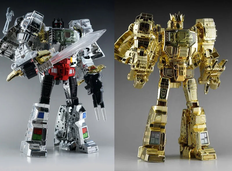 MP08 Гримлок трансформация MP-08 негабаритных гальваническим версия фигурка ко Робот Игрушки
