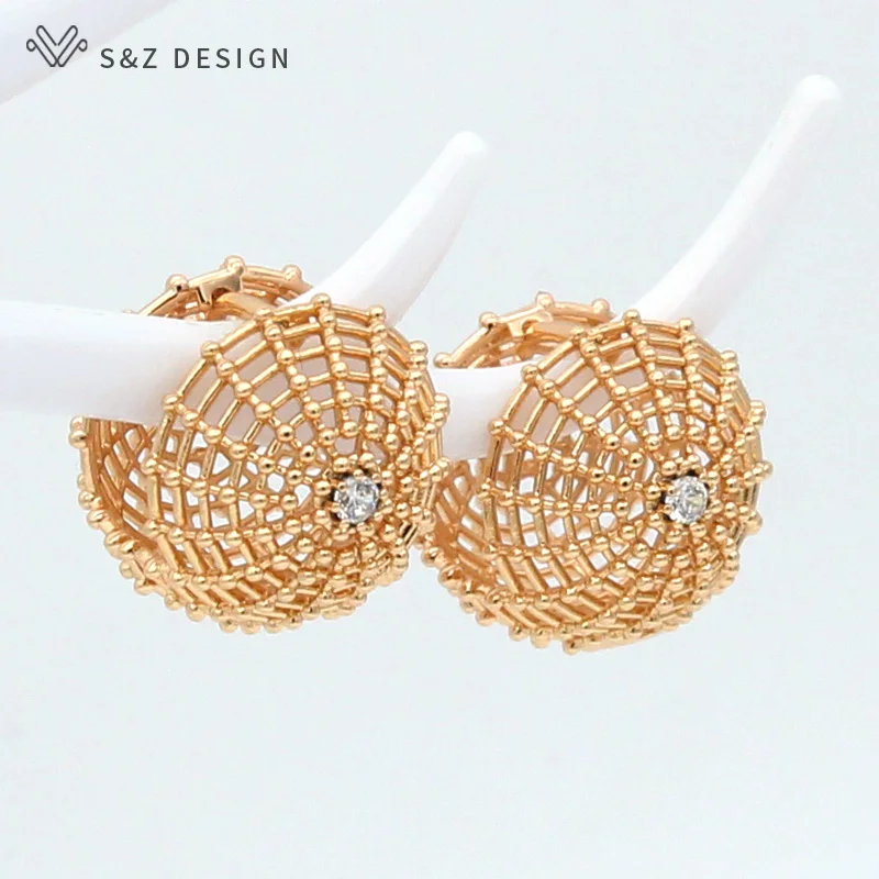 Серьги подвески S & Z в Корейском стиле женские уникальные ювелирные украшения