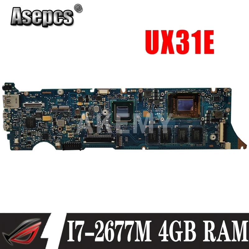 Akemy UX31E материнская плата для ASUS ZenBook ux31e ноутбука интегрированная тестовая работа