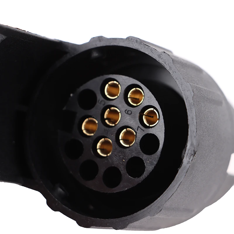 

12V Plastic Trailer Adapter Connector 7 Pin To 13 Pin Caravan Electrical Converter Adaptor Towbar Towing Socket