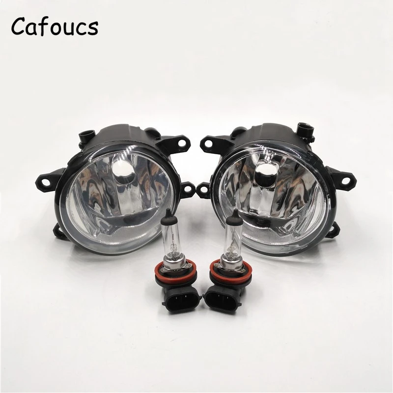 Автомобильные передние противотуманные фары Cafoucs для Toyota Land Cruiser Prado FJ150 2010 2014 и