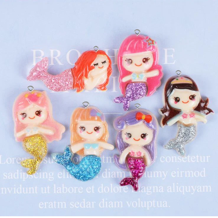 

Полимерный Блестящий кабошон для подвесок, брелок ювелирный, принадлежности для скрапбукинга «сделай сам»