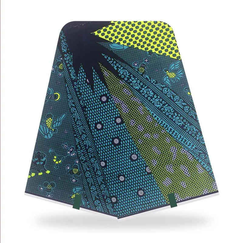 

African Wax Print Fabric Patchwork For Dress Sewing DIY Material cotton Breathable Tissu High Quality Africa Pagne