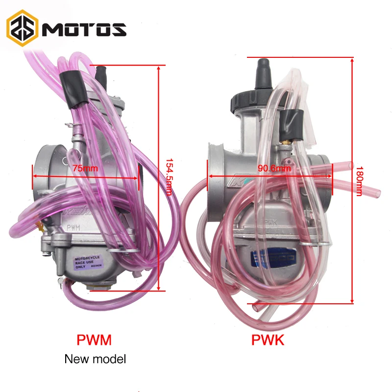 ZS MOTOS PWM 38 мм карбюратор для мотогонок скутеры Dirt Bike ATV jet TRX250R гоночный карбюратор для KEIHIN