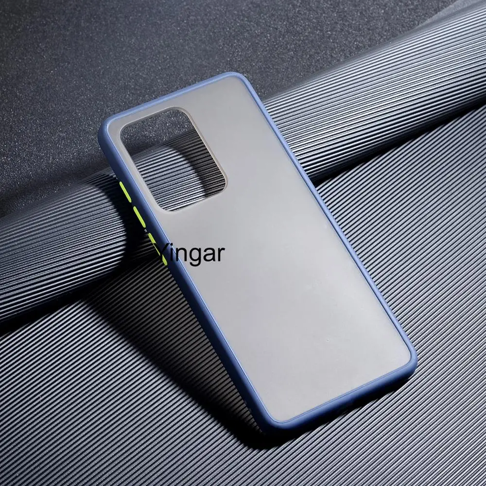 Для samsung Galaxy S20 S20Plus S20Ultra акриловый + ТПУ противоударный матовый защитный чехол на