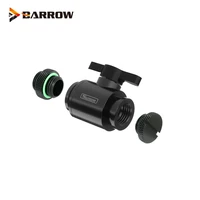 barrow water valve bright silver handle g14 brass with sealing up water fittings mini connector drop shipping