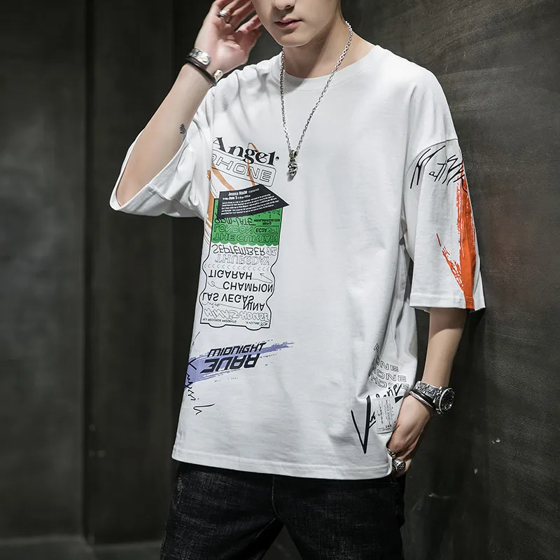 2020 Мужская куртка Футболка тренд моды одежда Дышащие футболки топы|Мужские