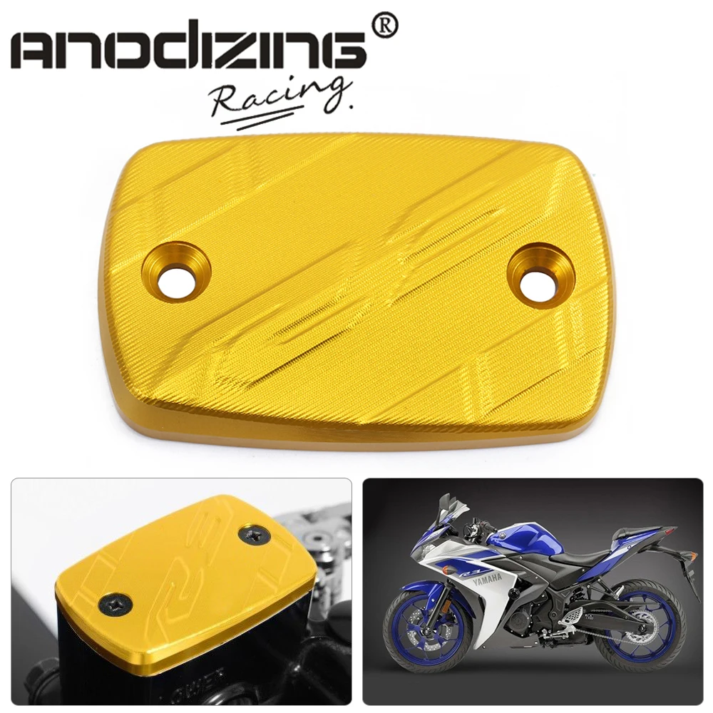 

Крышка резервуара для тормозной жидкости мотоцикла с ЧПУ для Yamaha YZF R25 2013-2015 YZF R3 2015 2016