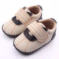 autumn spring and autumn new 5 color casual belt soft bottom baby toddler shoes canvas solid lace up 0 18 months cotton fabric