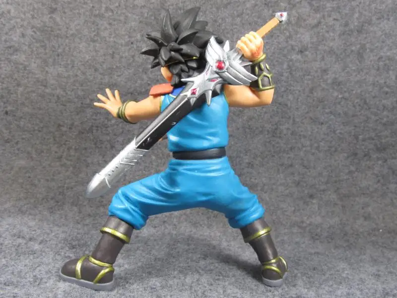 Dragon Quest Dahl Dailly Warrior оригинал Doragon Kuesut 16 см фигурка оригинальная модель свободная