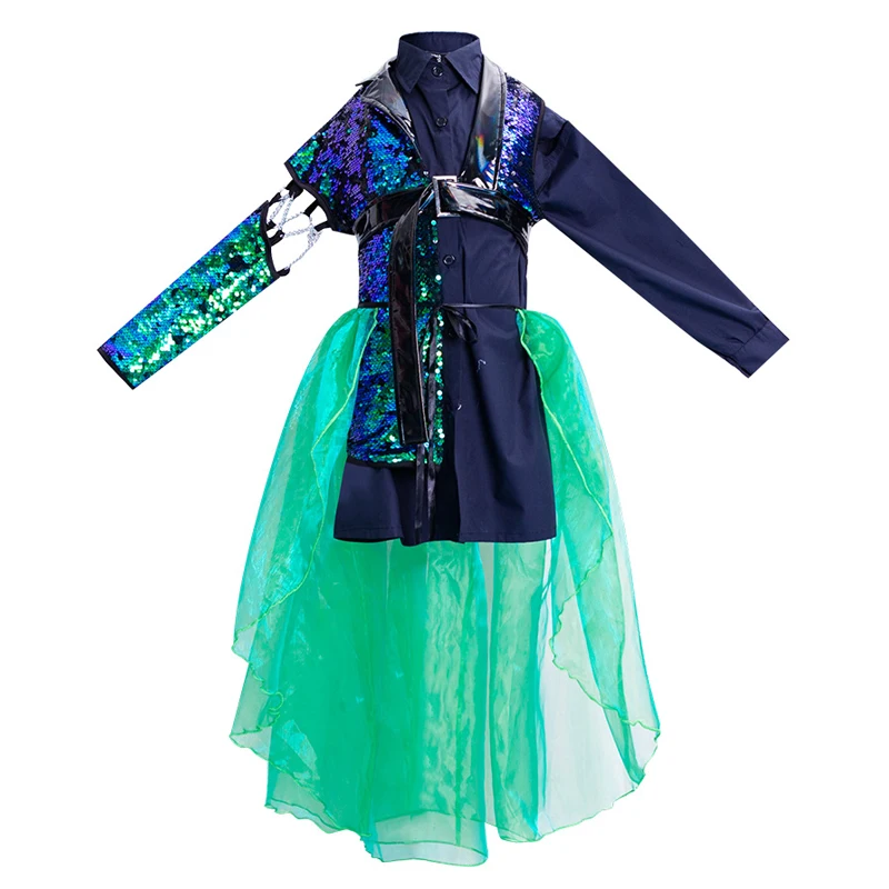 Детская одежда в стиле хип-хоп модный костюм высокого качества танцевальный для