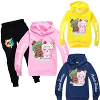 moriah eustace elizabeth hoodies suit child party long sleeve sportswear for boys girls fans gift boutique clothes baby girls