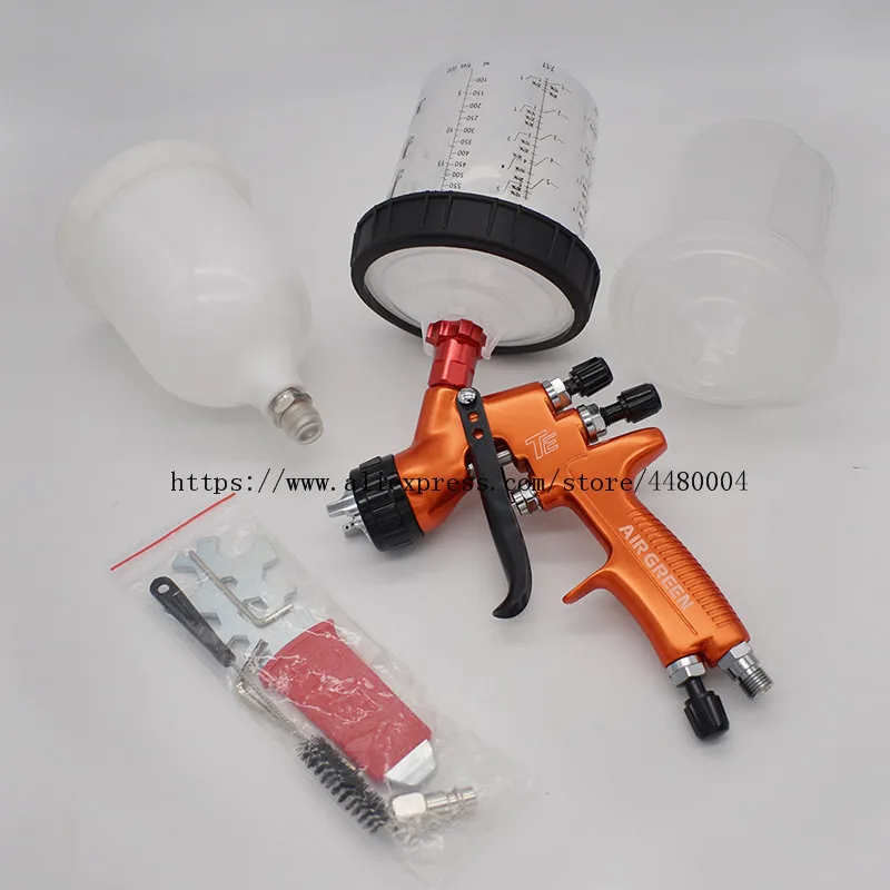 Высокого качества с гравитационной пушка брызга hvlp воздуха 1 3 мм 600CC емкость для