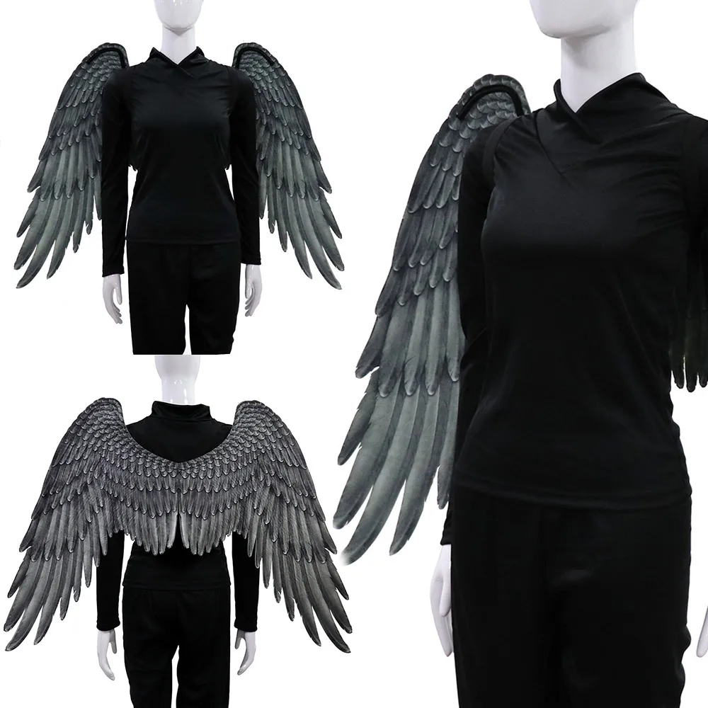 Малефисент рога крылья косплей реквизит головной убор Черная Королева шлем