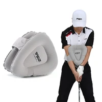 triangle air cushion golf swing trainer stereotype arm distance for men inflatable golf arm corrector straight posture practice
