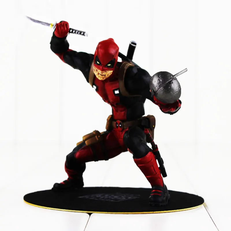 

ARTFX Deadpool Action Figure X-Men Wade Winston Wilson with Sword Weapon Model Toys