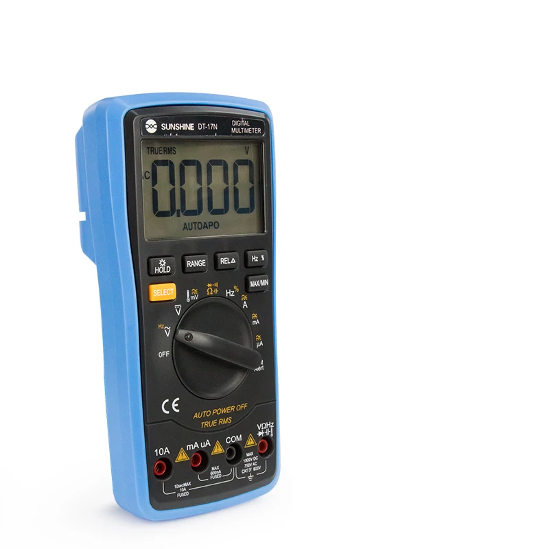 DT 19N 17N DN 9205 амперметр высокоточный Интеллектуальный мультиметр бытовой цифровой