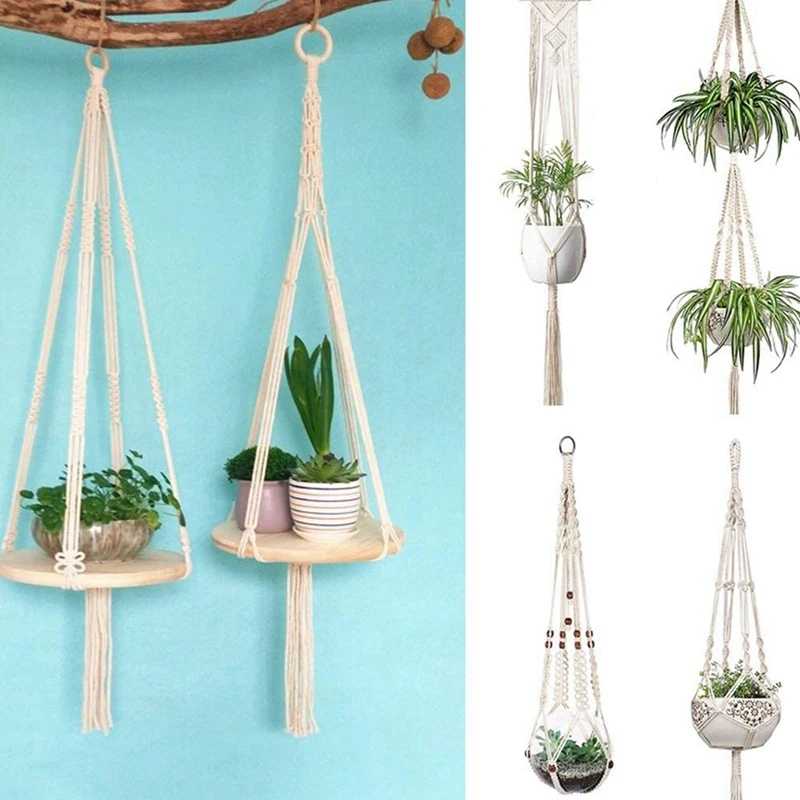 

50Pcs Unfinished Wooden Rings, for Craft, Ring Pendant, DIY Connectors, Jewelry Making (Including Cotton Rope)