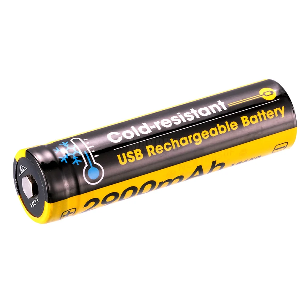2021 NITECORE NL1829RLTP 18650 морозостойкие USB Порты и разъёмы Перезаряжаемые Li Ion Батарея