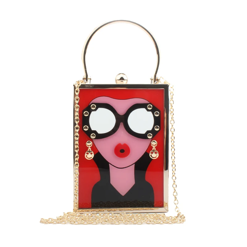 Креативная уникальная сумка с мультяшным принтом для девочек модная Праздничная