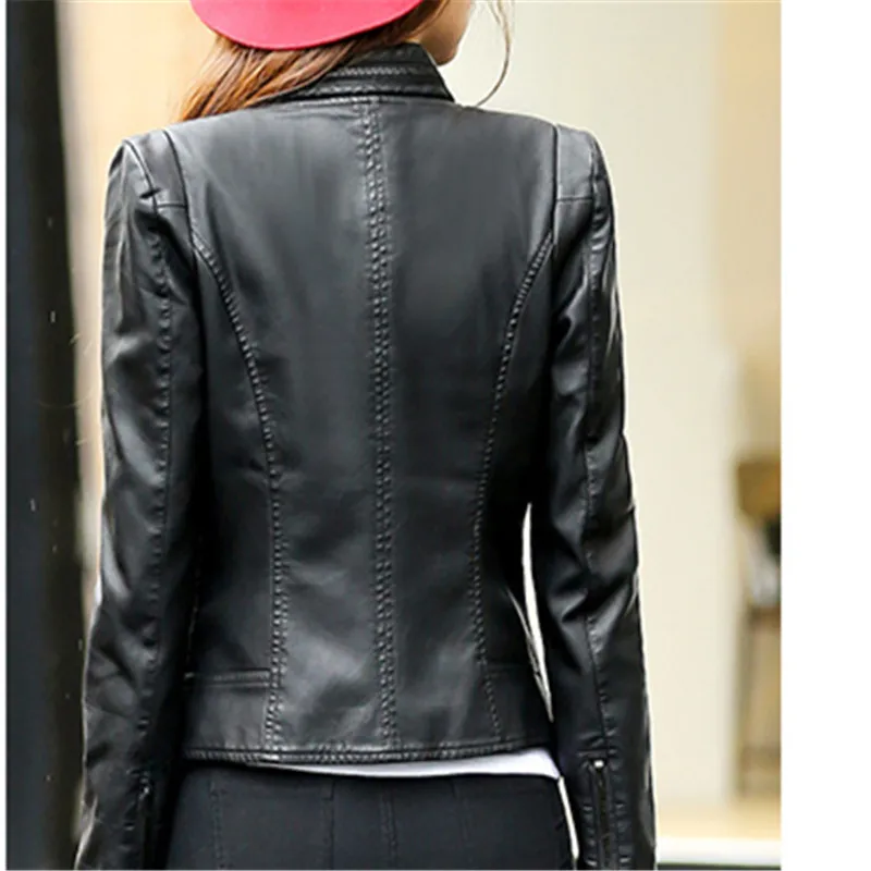 Lucyever модная коллекция 2020 года женская короткая куртка из искусственной кожи