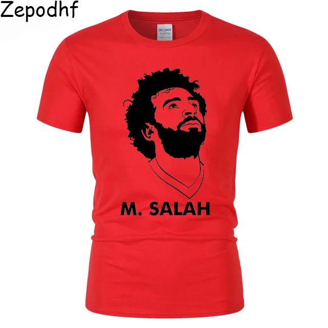 13 Мужская Высококачественная Футболка с принтом Mohamed Salah Ghaly Egypt World Play jersey liverpoles, повседневный трикотажный топ - Цвет: 13