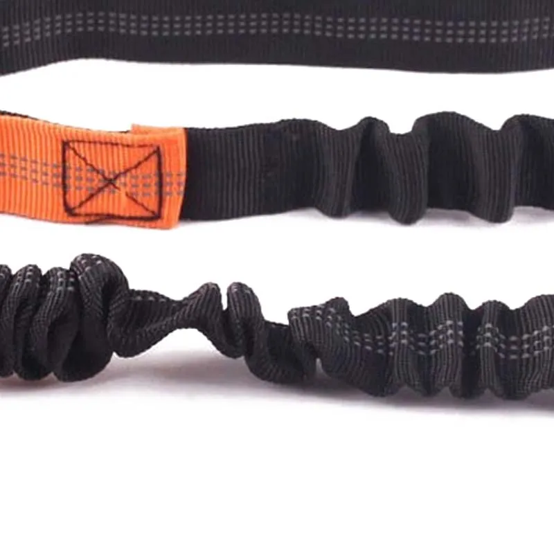 Выдвижной Поводок для собак бега и поводок с двойной ручкой Светоотражающий