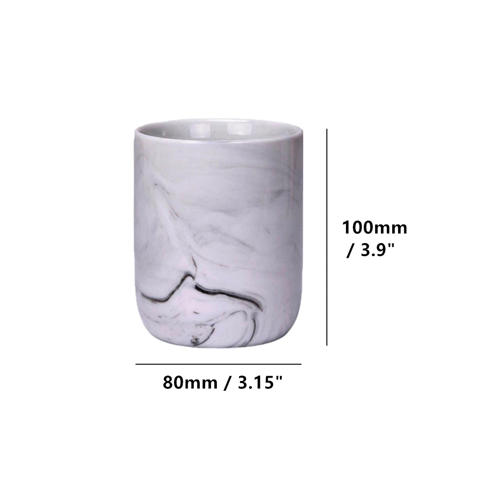 Мраморная Керамическая Настольная подставка для ручек и карандашей современный