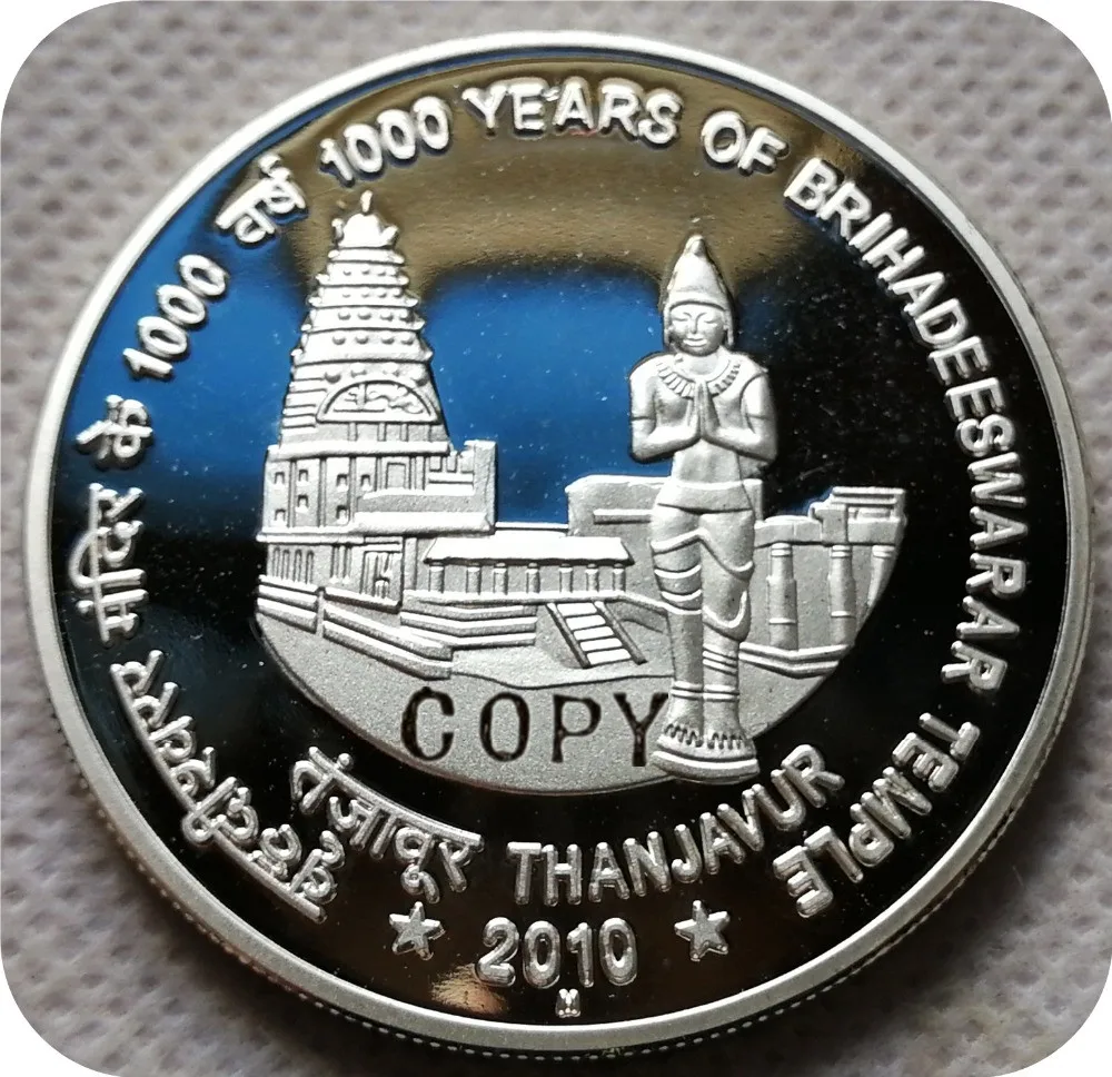 2010 2015 India 1000 Rupees copy coins commemorative coins-replica medal collectibles badge | Дом и сад