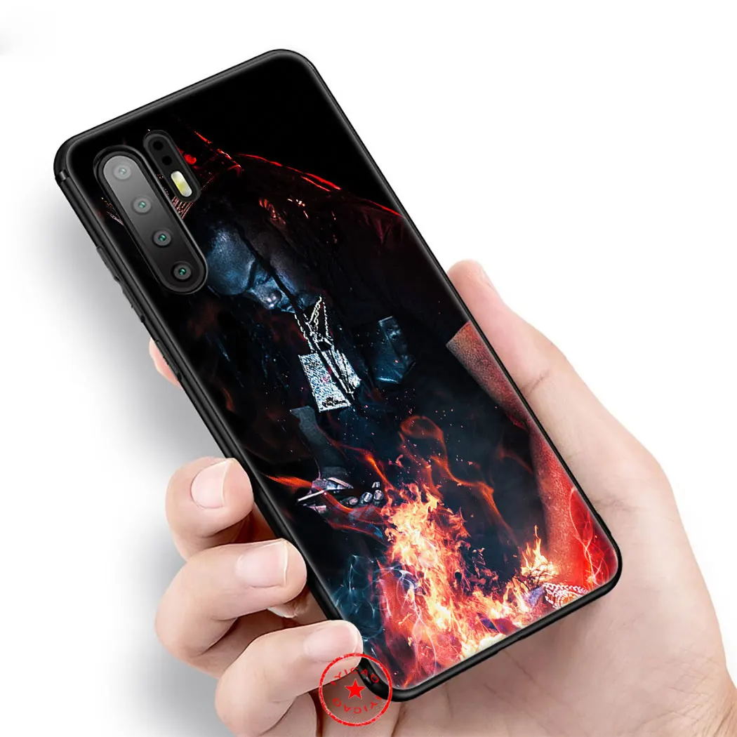 Мягкий чехол IYICAO Rapper Young Thug для huawei P30 P20 Pro P10 P8 P9 Lite Mini 2017 P Smart Z Plus 2019 |