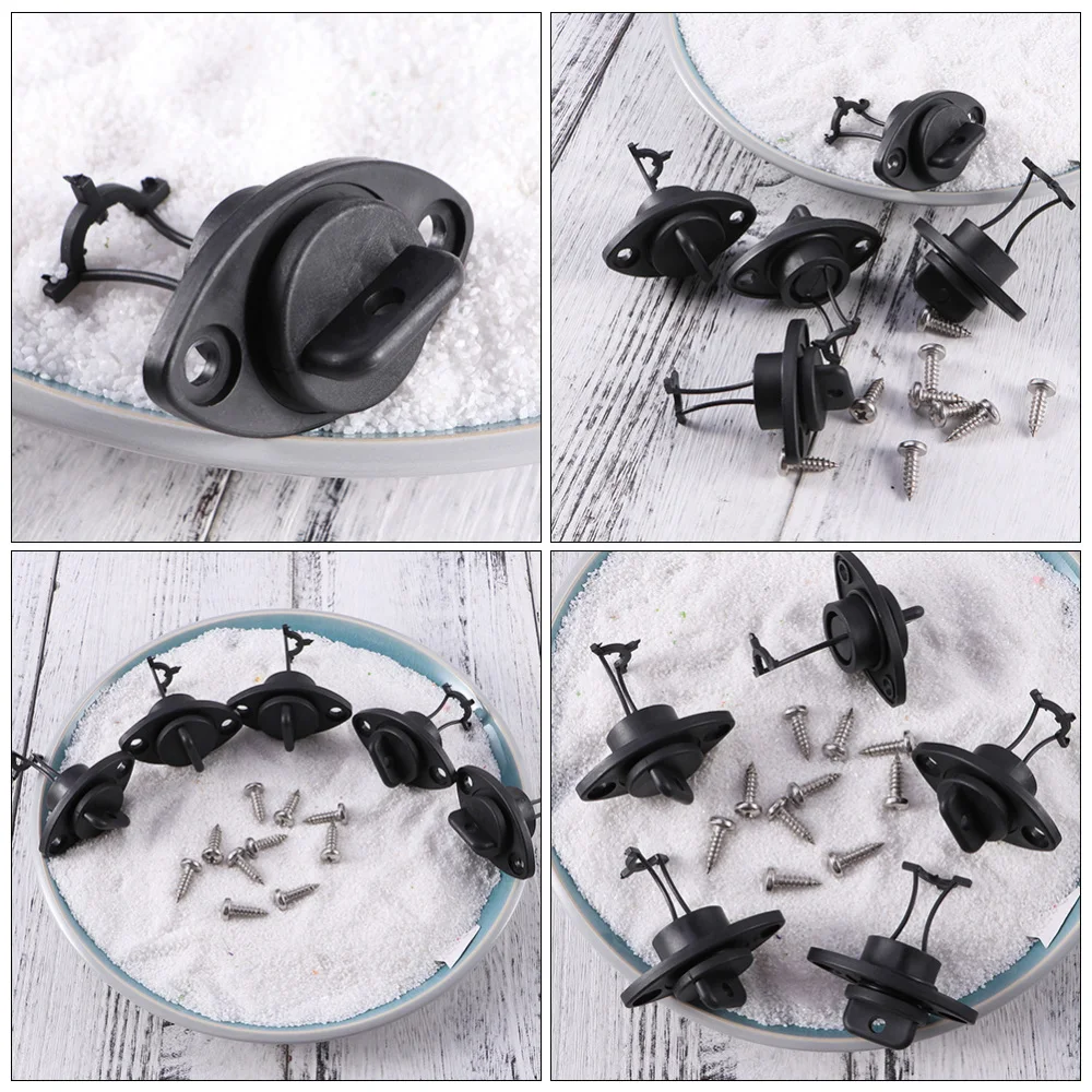 

1 Set Kayak Boat Canoe Drain Holes Plugs Durable Replacement Accessories