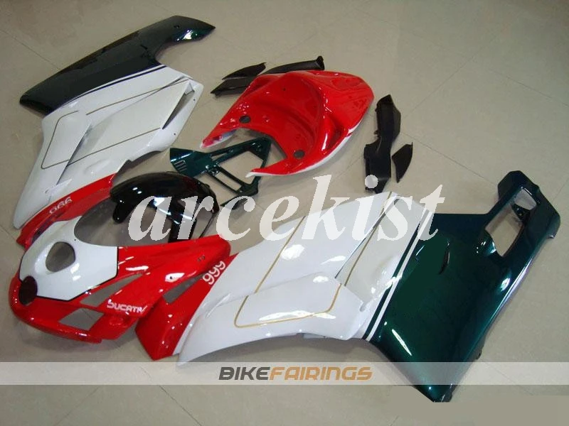 

Комплект обтекателей для мотоцикла из АБС-пластика, подходит для Ducati 749, 999, 2003, 2004, 03, 04, 749S, 999S, красный, зеленый, белый корпус
