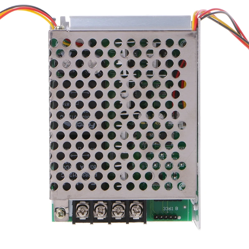 DC 10-55V 12V 24V 36V 60A PWM контроллер скорости двигателя постоянного тока CW CCW Реверсивный
