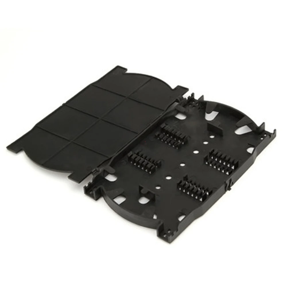 

10pcs lot batch sell Fiber splicing tray for 12-core 24-core FTTH fiber terminal box protect box